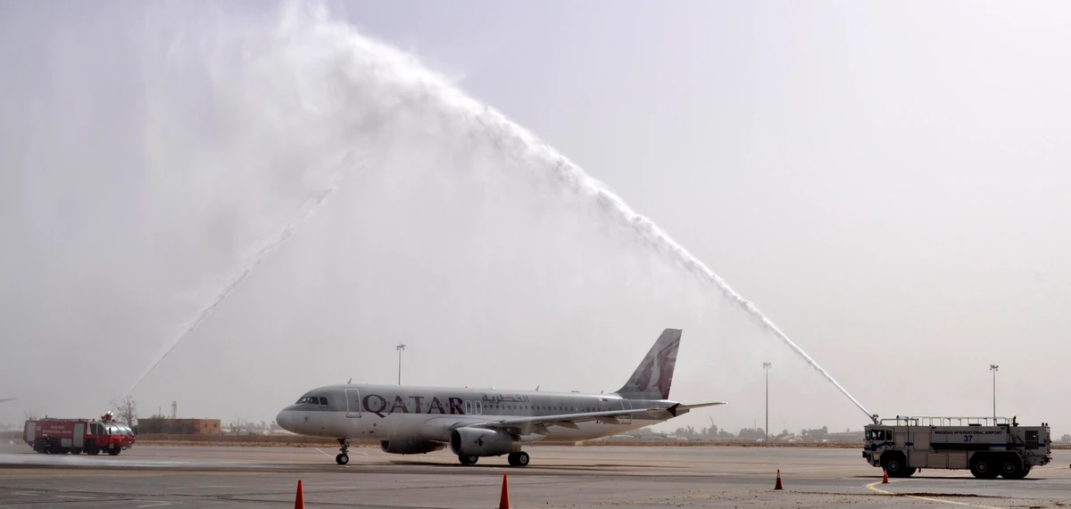 Qatar Airways begins flights to Baghdad