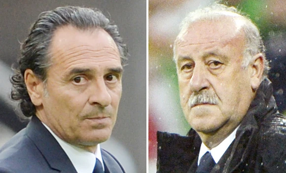 Del Bosque and Prandelli plot path to glory