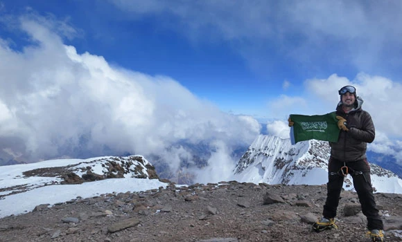On top of world after climbing seven summits