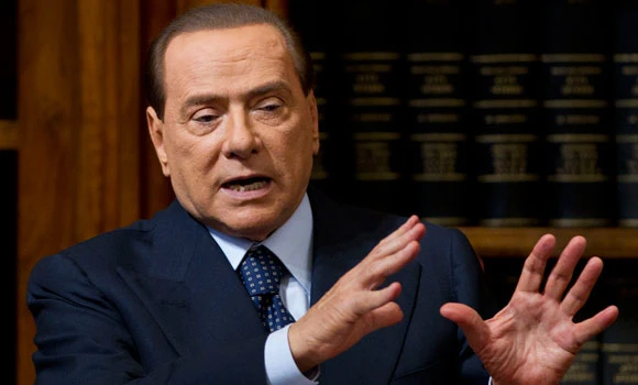 Berlusconi says idea Italy should dump euro was ‘joke’