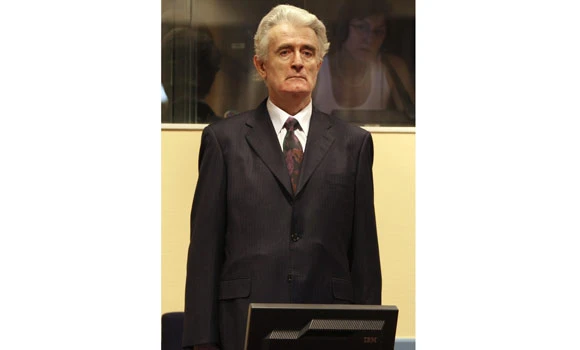 UN court acquits Karadzic of 1 genocide count