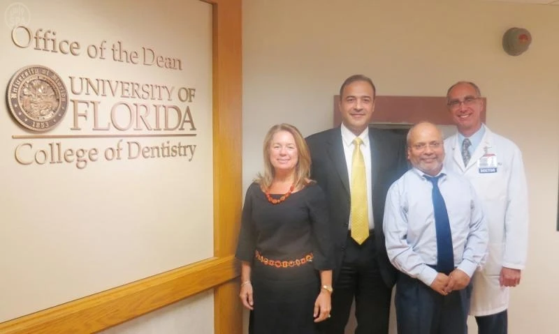 Deans of Saudi and Florida Universities Hold Talks on Dentistry Cooperation