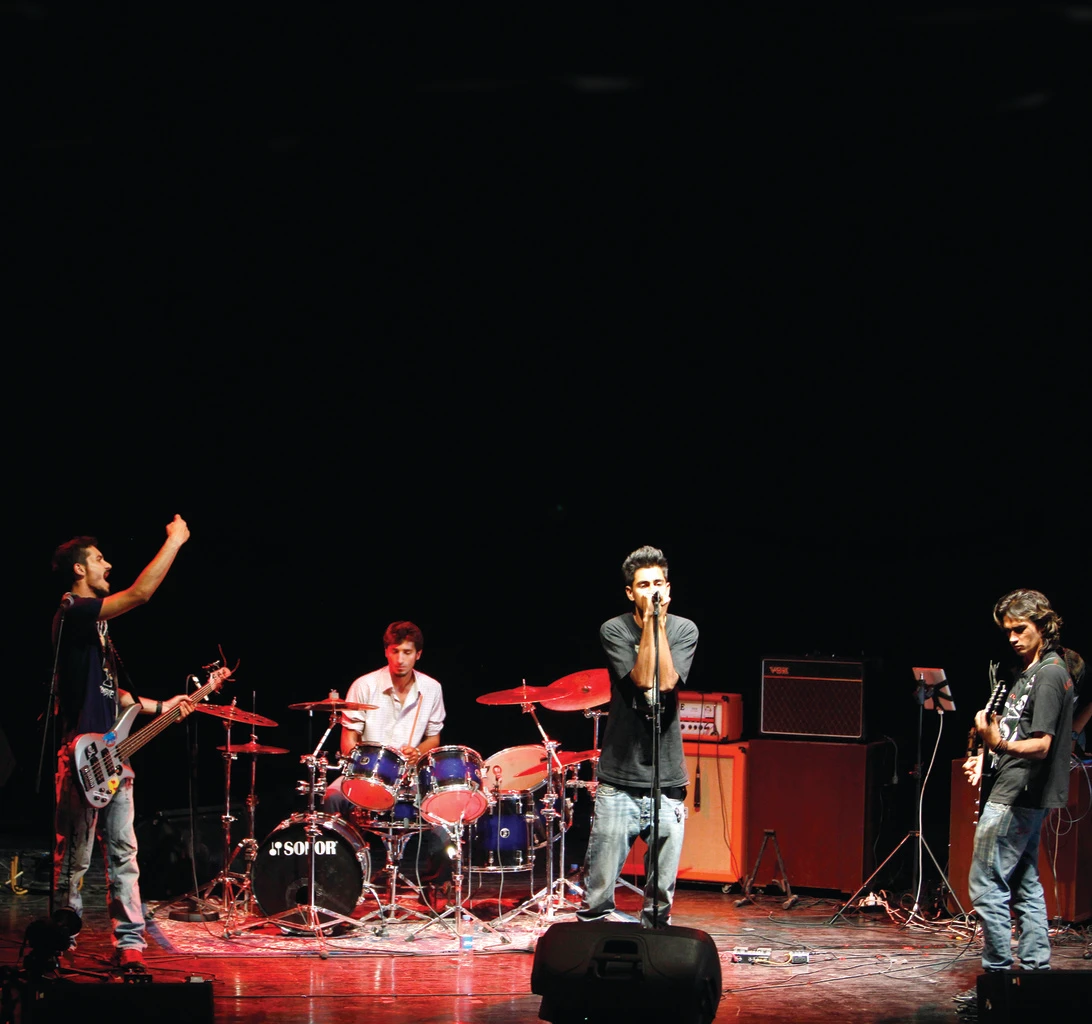 Young Afghans seek solace from war in heavy metal rock