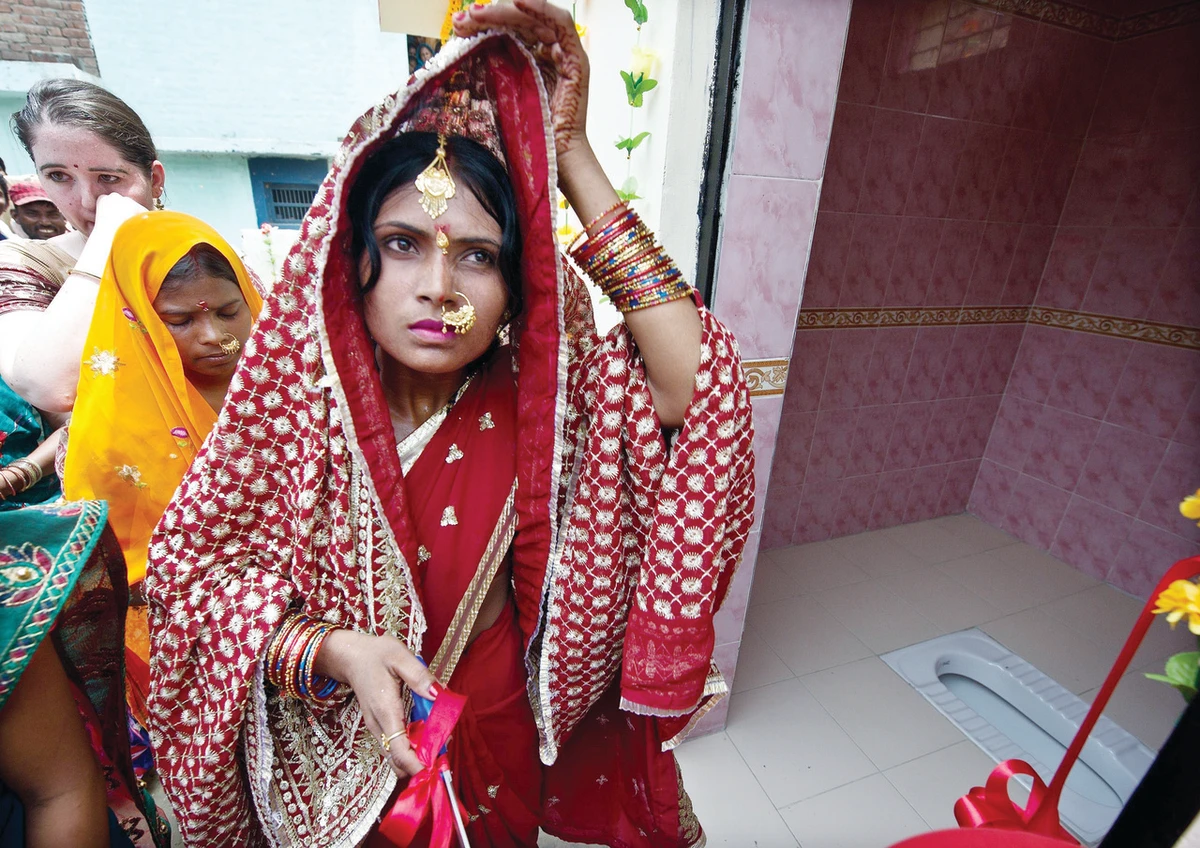 Bride’s toilet: A gleamy symbol of women’s empowerment in India