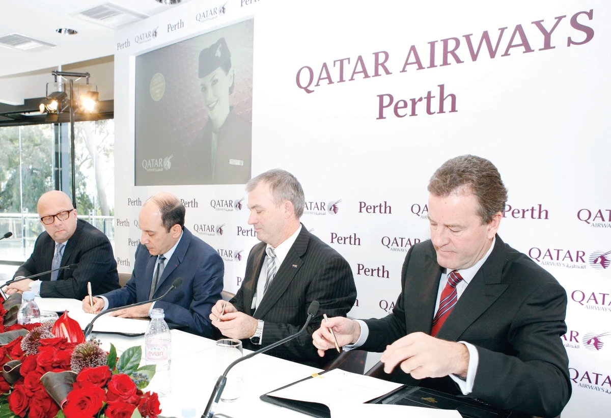 Qatar Airways, Western Australia sign tourism deal
