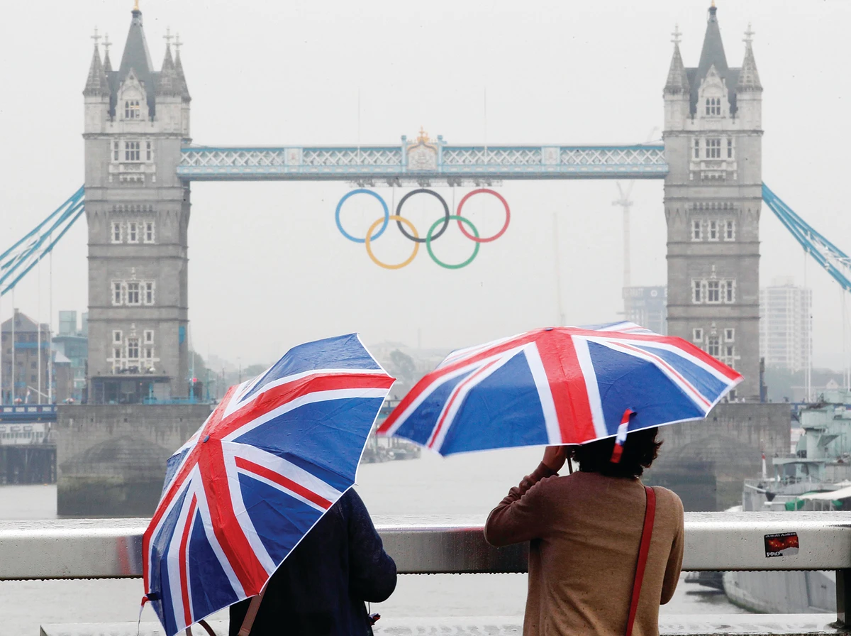 Rain, rain go away: A London slog for Olympics?
