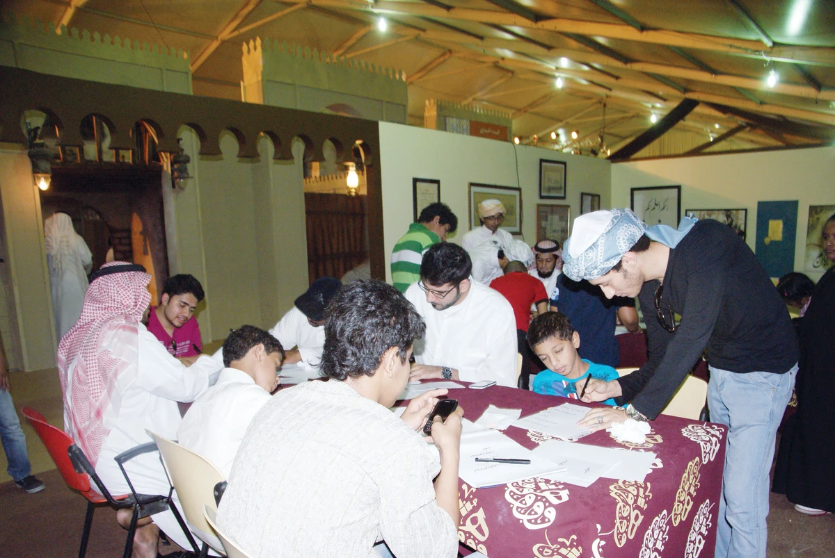 Calligraphy workshops instant hit