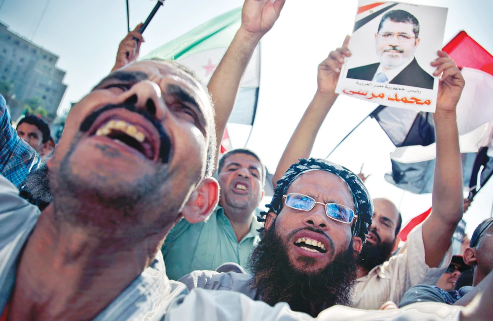 Egypt, Tunisia presidents back Syrians, Palestinians