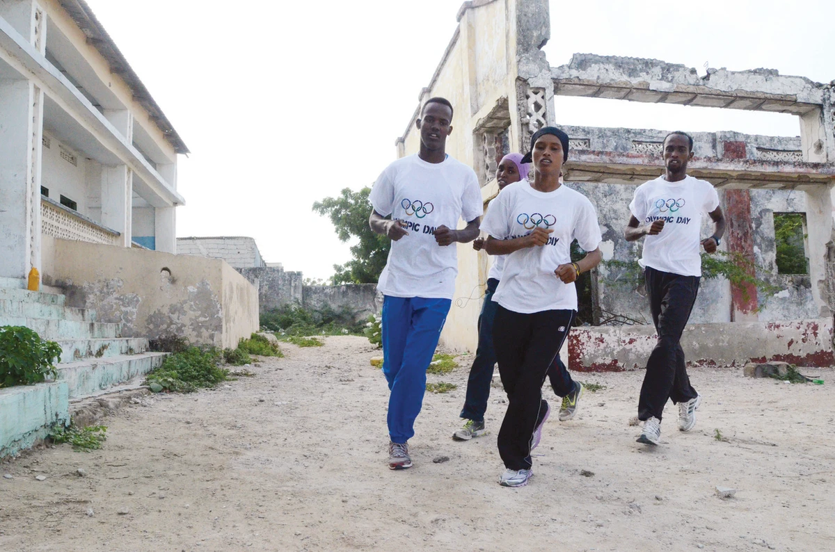 Somali athletes defeat hardship for shot at glory