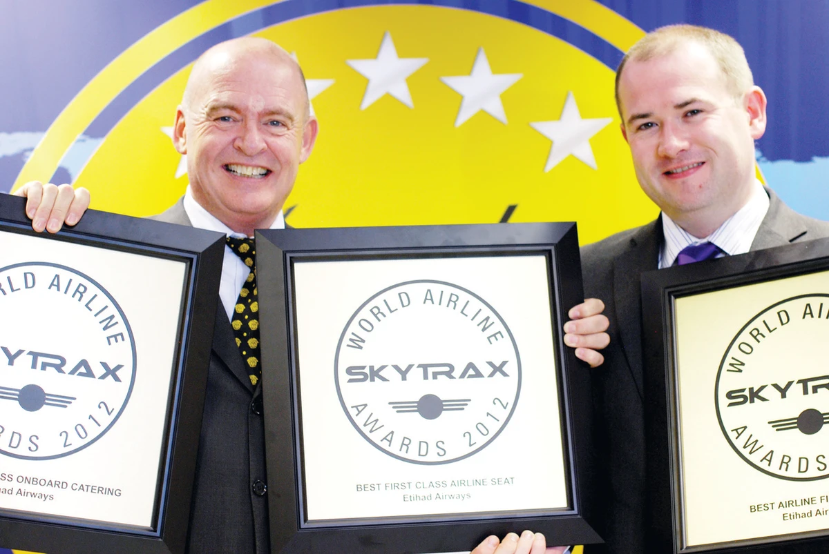 Etihad Airways celebrates Skytrax awards
