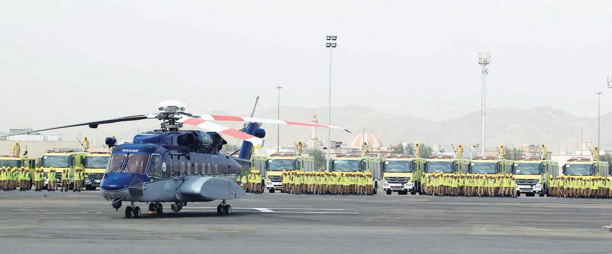 Civil Defense deploys 10,000 men in Makkah
