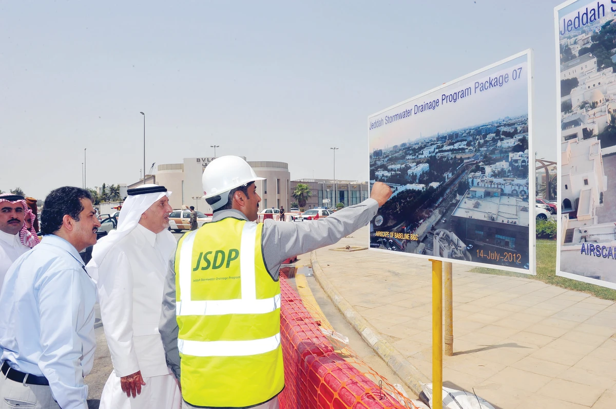 'Long-term Jeddah flood projects will be ready by September 2013'