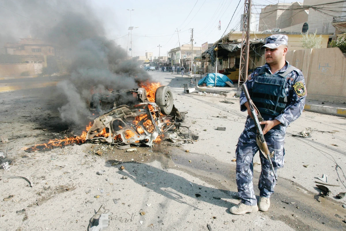 Wave of blasts, shootings in Iraq leaves 111 dead