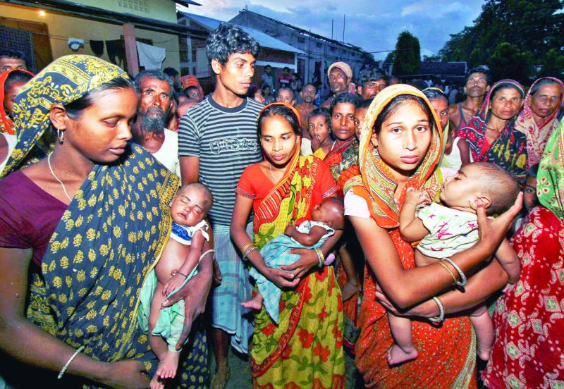 Refugees flee ethnic violence in India’s troubled Assam