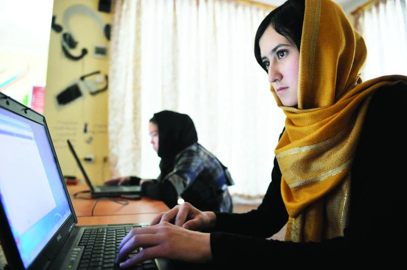 Afghans embrace social media