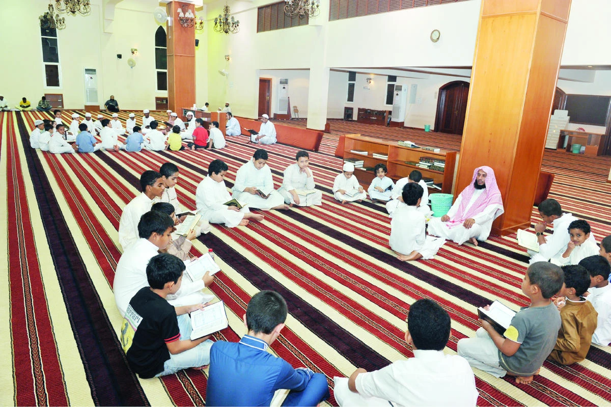 Children make the most of holy month