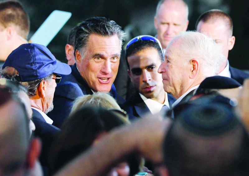 Romney remarks outrage Palestinians