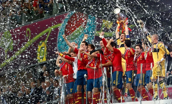Spain reigns supreme in soccer pantheon