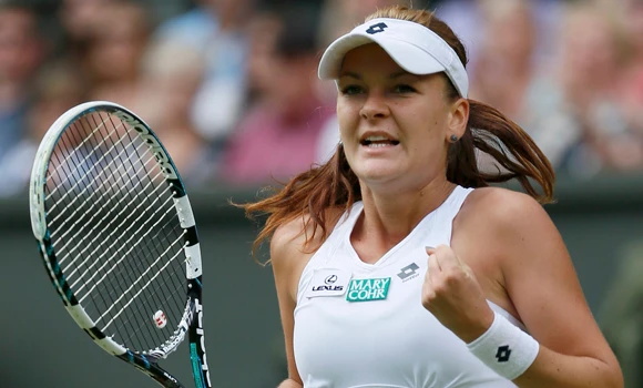 Radwanska reaches first Wimbledon final