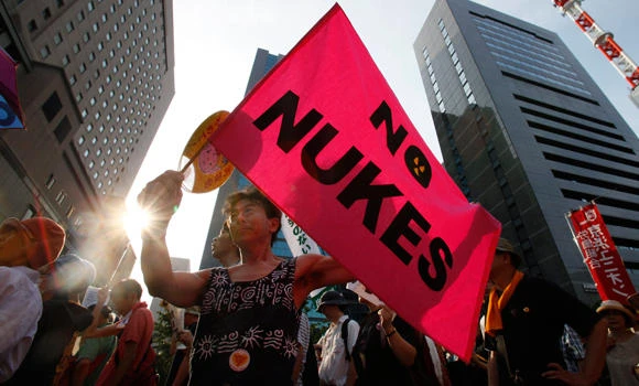 Anti-nuclear demo to surround Japan parliament