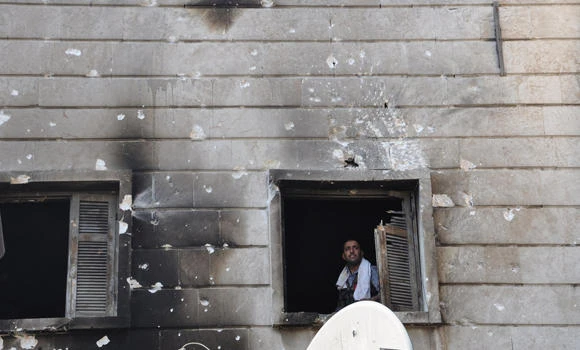 Helicopter gunships strafe Aleppo: rights group