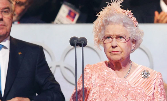Spirited Queen happy to play Bond girl