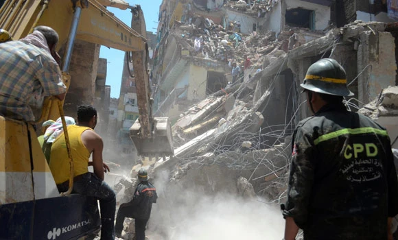 Egypt building collapse death toll rises to 19: ministry