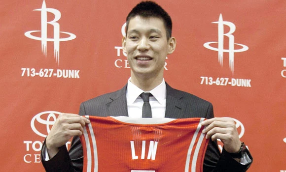 Jeremy Lin lands in Houston
