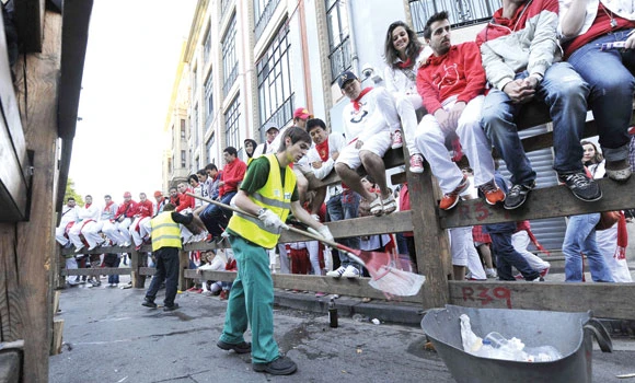 Non-stop fiesta a challenge for clean-up crews