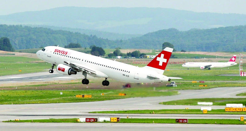 Air transport data shows falling demand