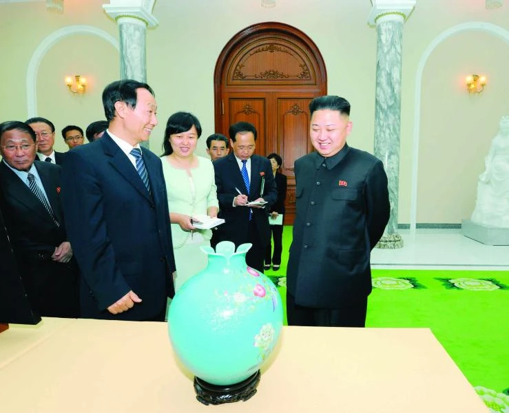 N. Korea’s new leader makes diplomatic debut