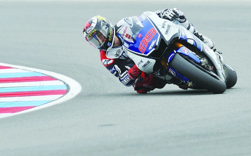 Lorenzo storms to pole in Brno