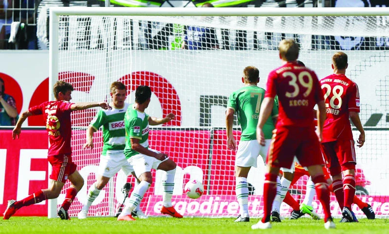 Bayern hands Fuerth unhappy Bundesliga debut
