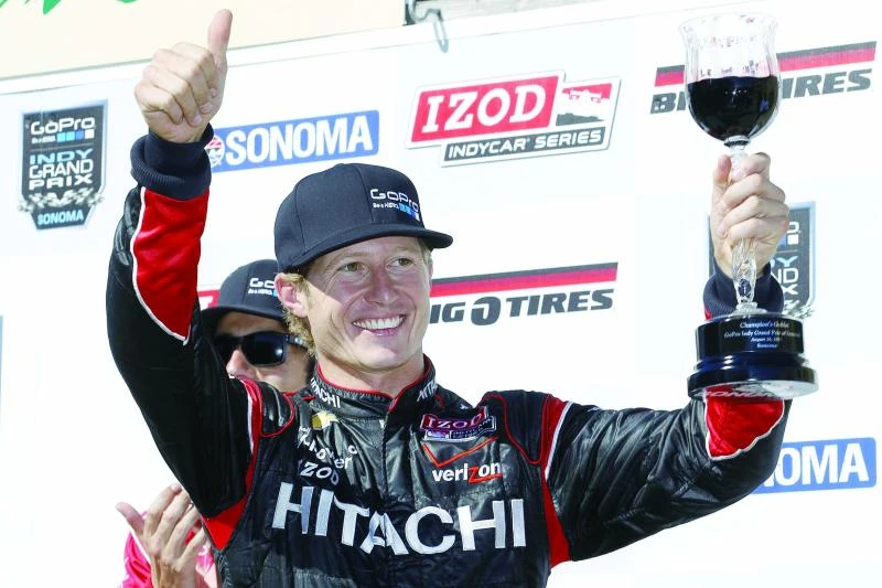 Briscoe ends teammate Power’s reign in Sonoma