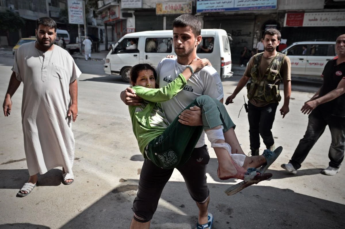 Civilians bear brunt of airstrike, car bomb in Syria