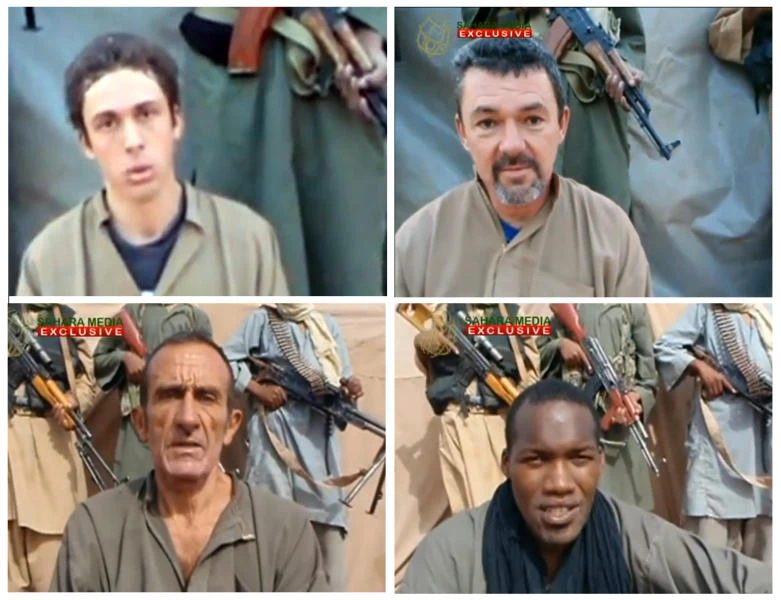 4 French Al-Qaeda hostages in Africa seek help via video