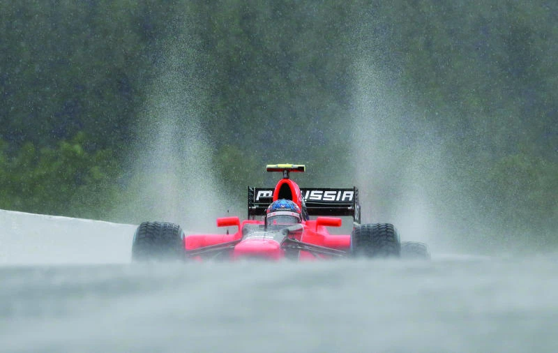 Pic has best time in 2nd practice at Belgian GP