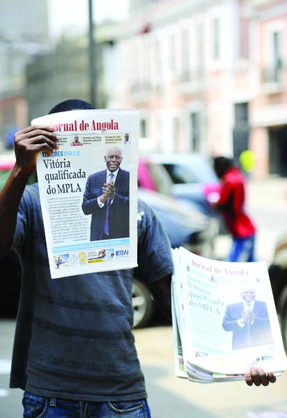 Angola’s Dos Santos declared president-elect