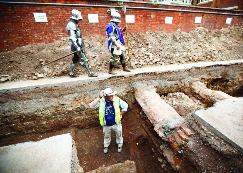 Bones found at English car park may belong to medieval king