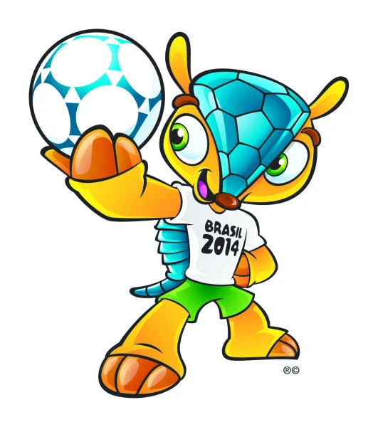 Armadillo unveiled as mascot of 2014 World Cup
