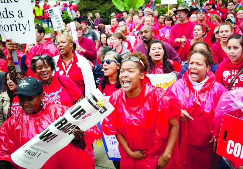 Teacher strike row escalates as Chicago’s mayor goes to court