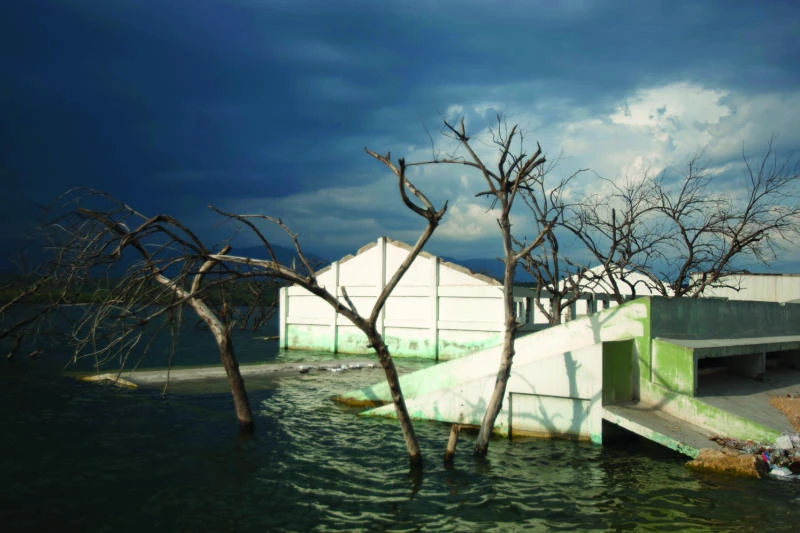 Villages slowly vanish as Hispaniola lakes grow