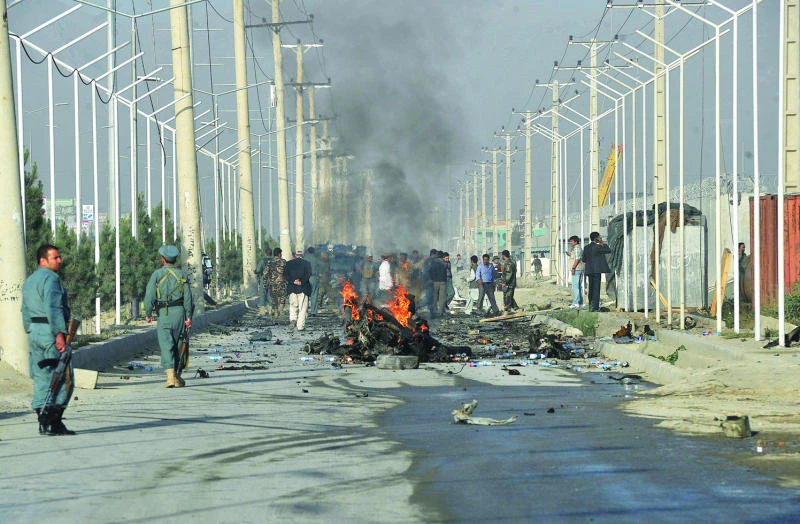 Female car bomber kills 12 in Kabul