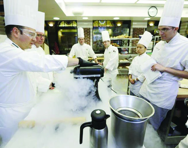Famous culinary school stresses science in kitchen
