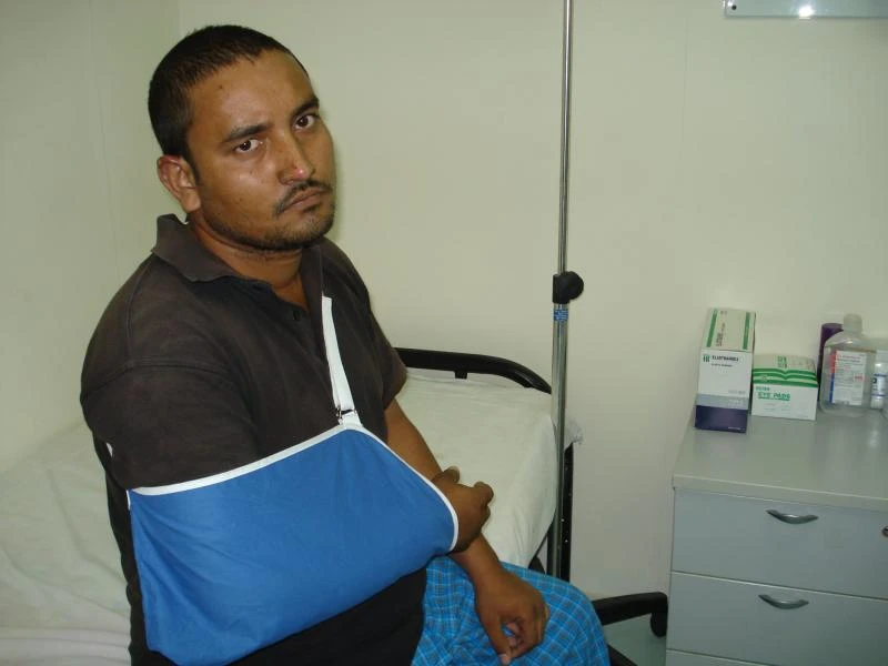 Accident survivor recalls horror