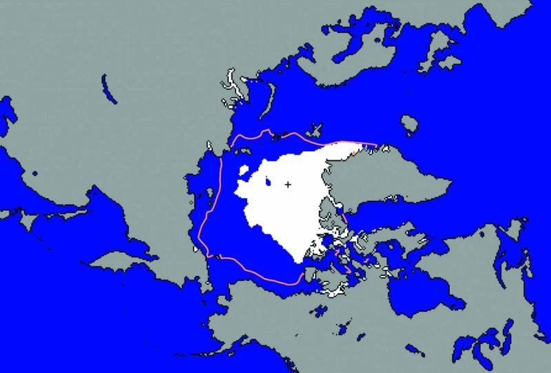 Arctic sea ice shrinks to lowest level on record