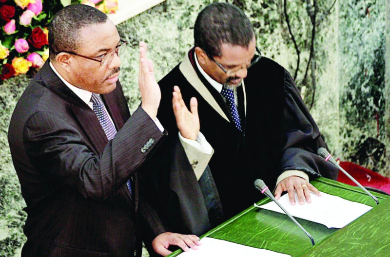Ethiopia’s new premier takes oath