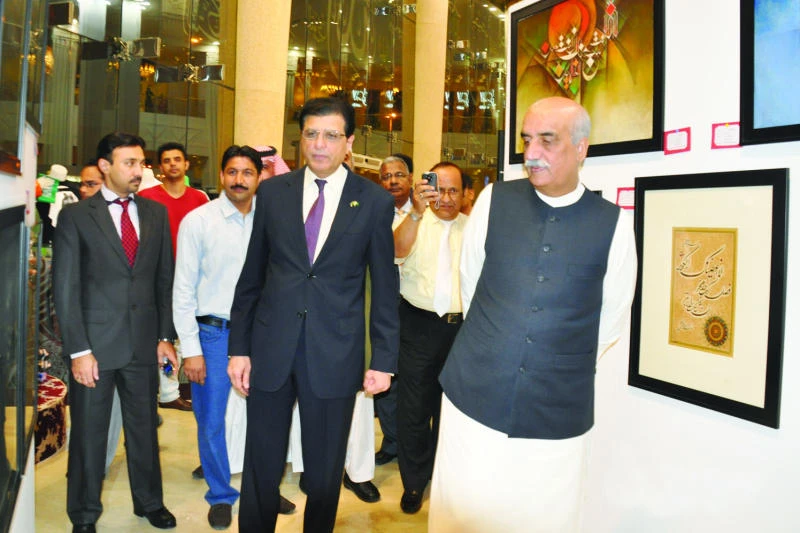 Pakistani artists showcase work