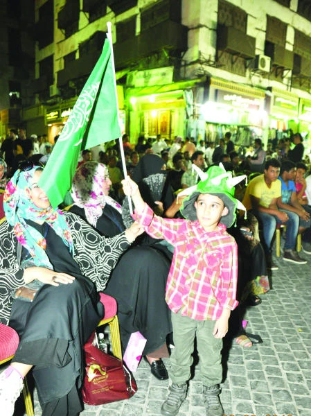 Old Jeddah lights up for National Day