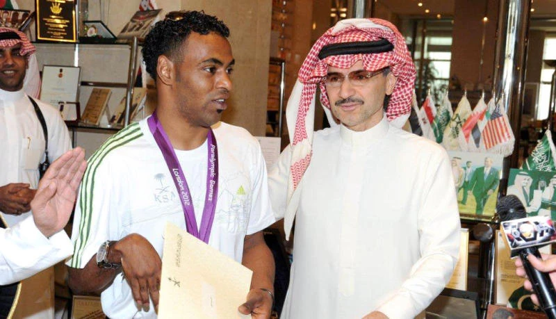 Prince Alwaleed honors Saudi Paralympic Team